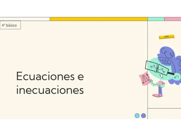 PPT sobre "Ecuaciones e inecuaciones