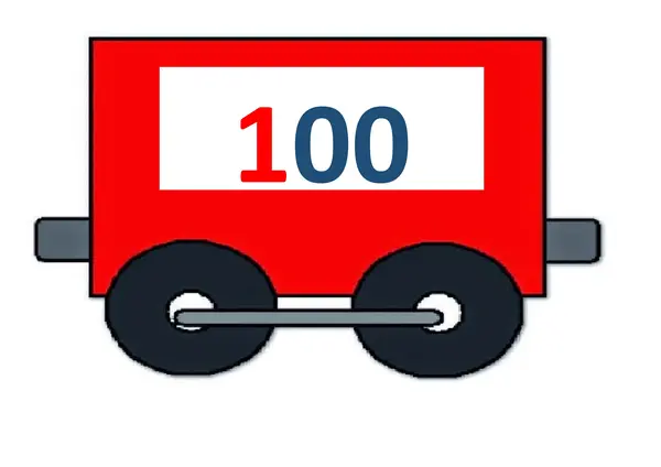 tren numeros centenas