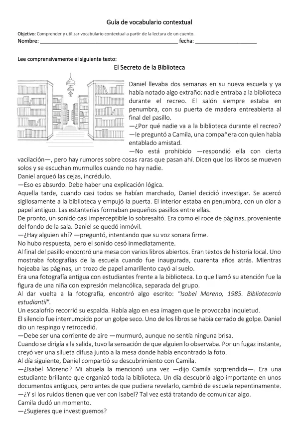 Guía de vocabulario contextual
