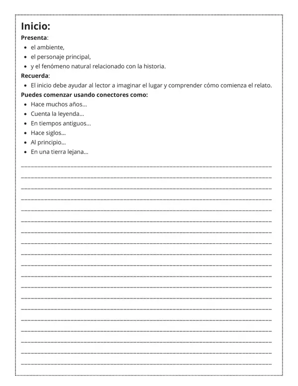 Escritura Mito: Estructura
