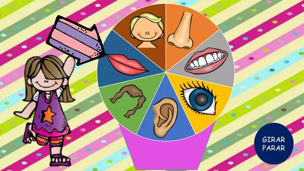 RULETA PARTES EL CUERPO 1
