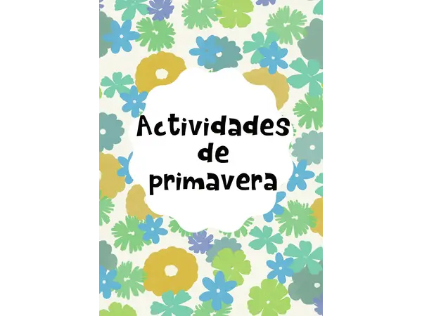 Actividades de primavera