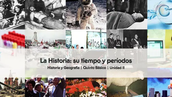 Tiempo histórico y periodización