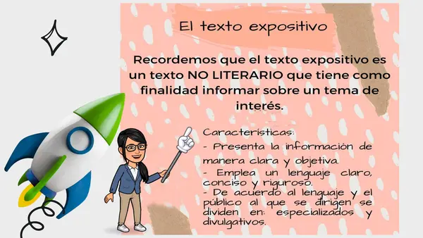 presentación formas básicas del discurso expositivo