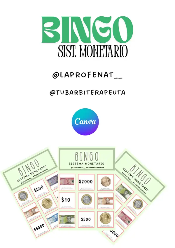 BINGO SISTEMA MONETARIO CHILE ft. tubarbiterapeuta