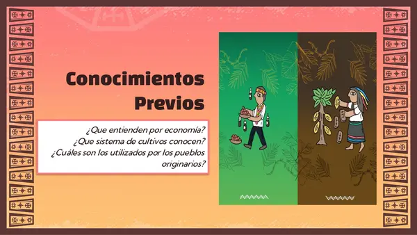 Economía y religión (Maya y Azteca) 4° Básico