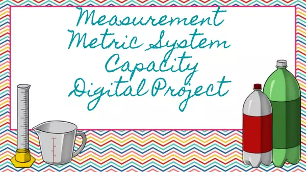 Measurement metric system capacity digital study guide