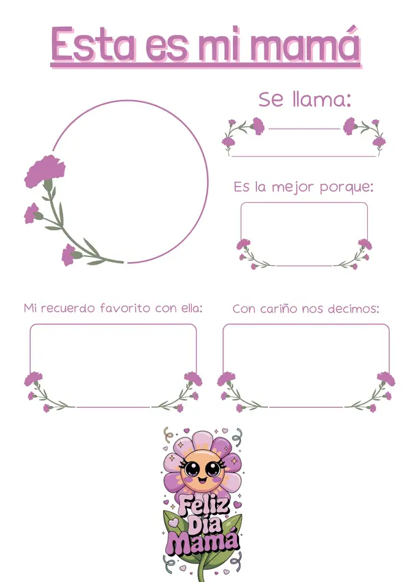 Esta es mi mamá 💖