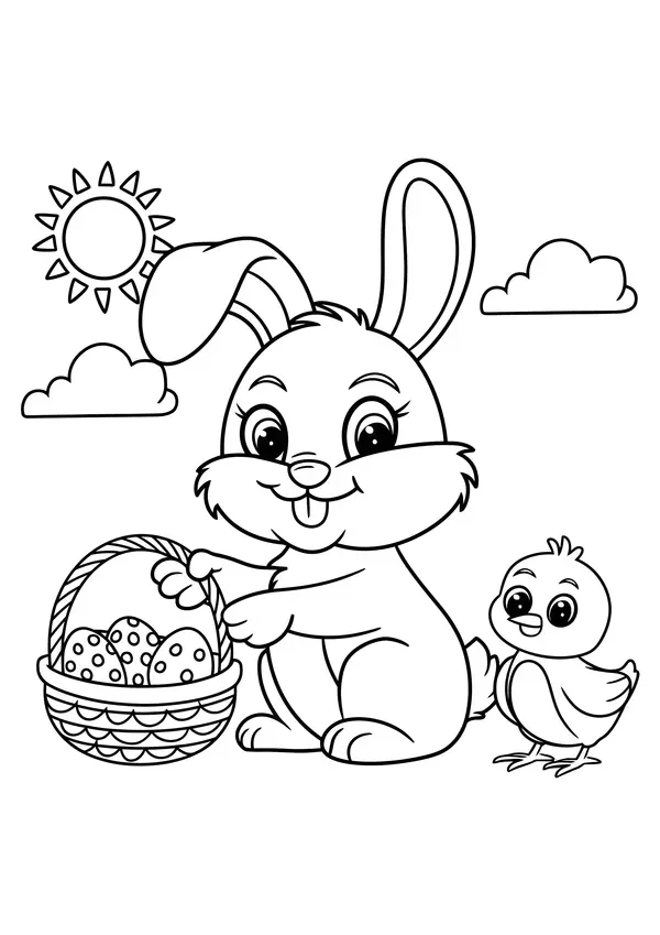 Libro para colorear pascua de resurrección