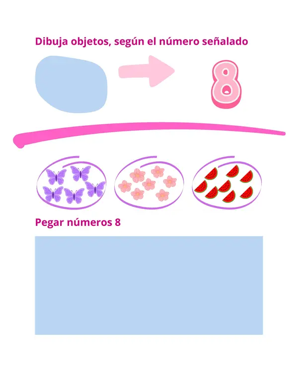 Guía de números del 6 - 10