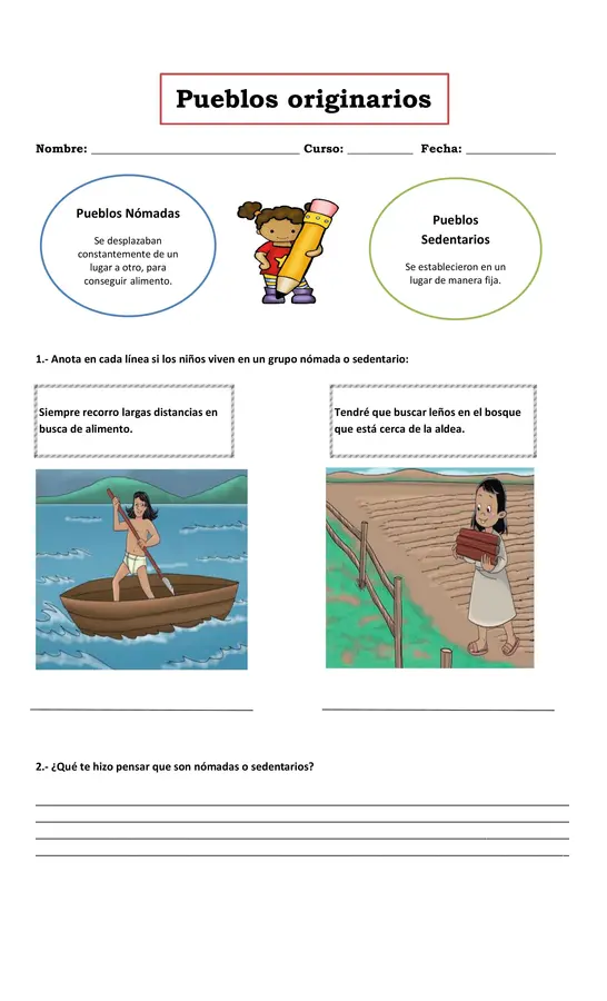 Pueblos originarios segundo básico