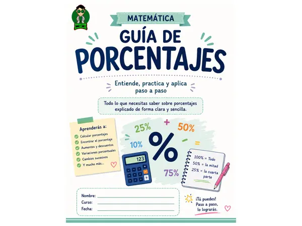 Guía de porcentajes 