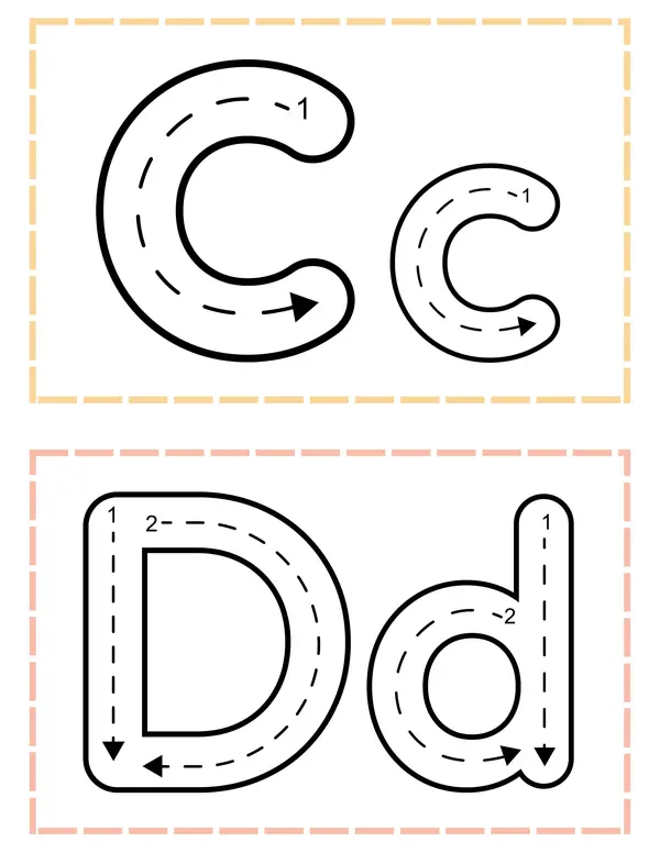 Cuaderno de Trazo de las Letras