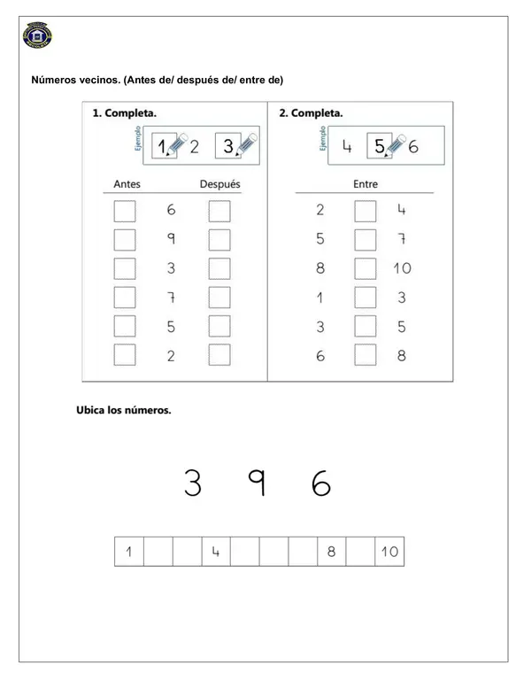 Cuadernillo matemática 1ro básico
