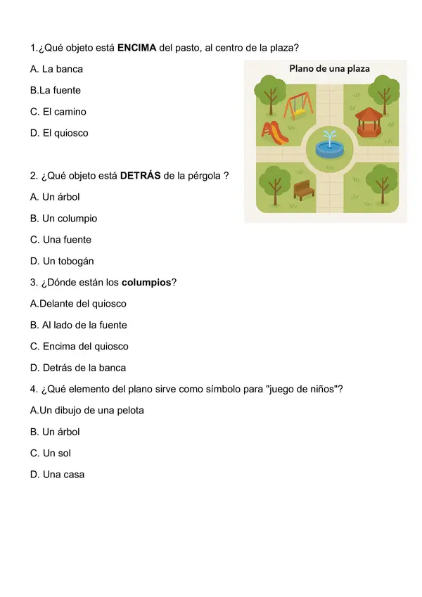 prueba de historia y geografía 2° básico 