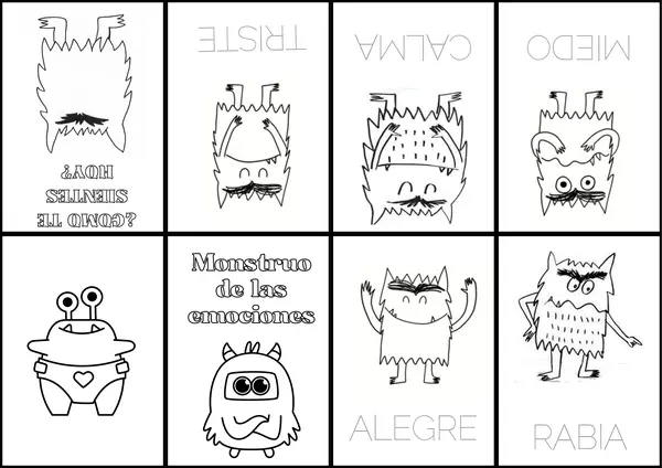 Mini libro de las emociones