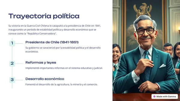 Presidentes de Chile - Manuel Bulnes Prieto