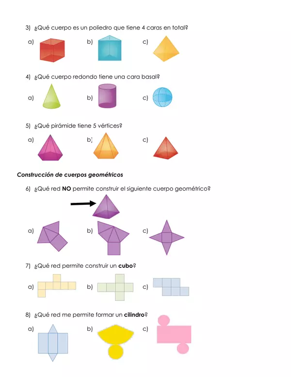 Evaluación tercero básico