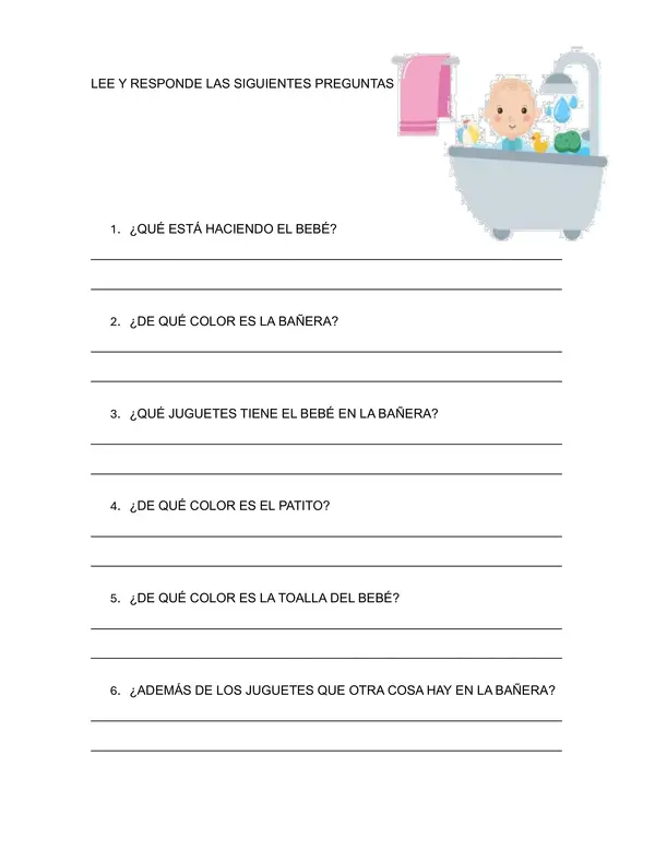 Cuadernillo de comprensión lectora
