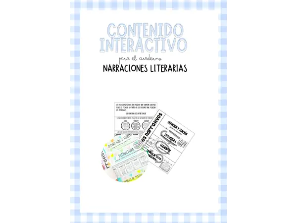 Recurso Interactivo: “Narraciones ” para Cuaderno de Lenguaje 