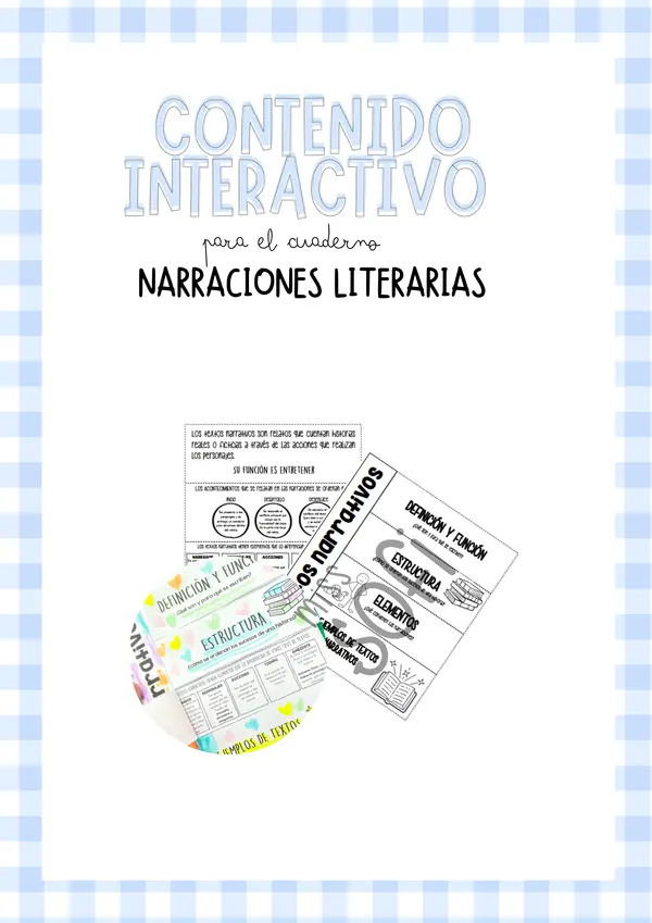 Recurso Interactivo: “Narraciones ” para Cuaderno de Lenguaje 