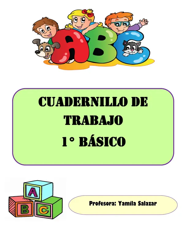 cuadernillo de trabajo 1° basico