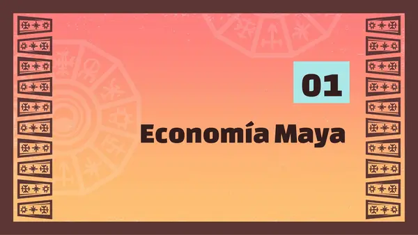Economía y religión (Maya y Azteca) 4° Básico