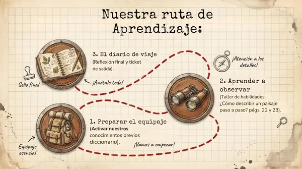 Clase 2 Lección 2 Unidad 1 "Describir paisajes" 2° Básico
