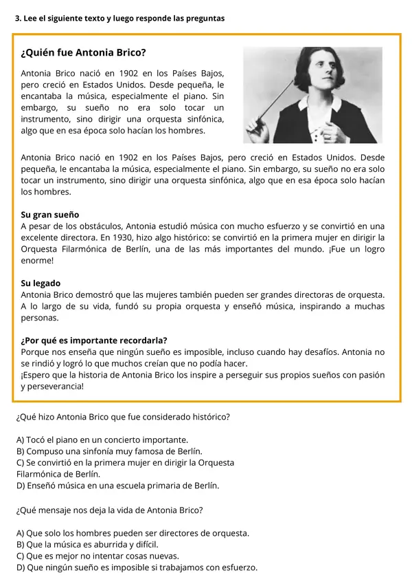 Música: Orquesta Sinfónica