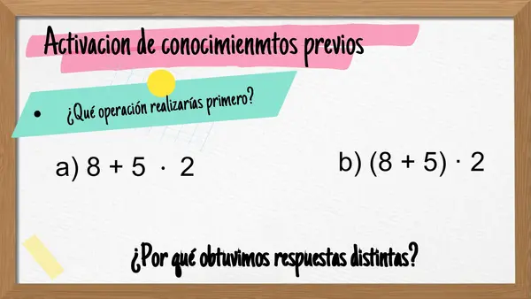 OPERATORIA COMBINADA 
