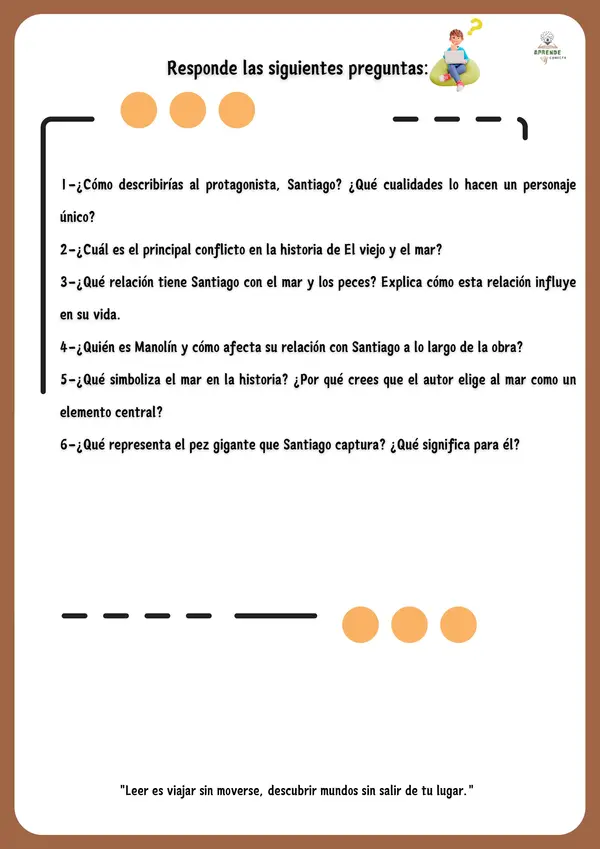 Ficha de comprensión lectira