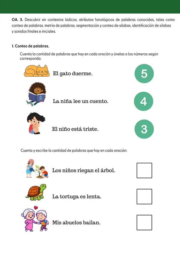 Evaluación Lenguaje Verbal NT2 