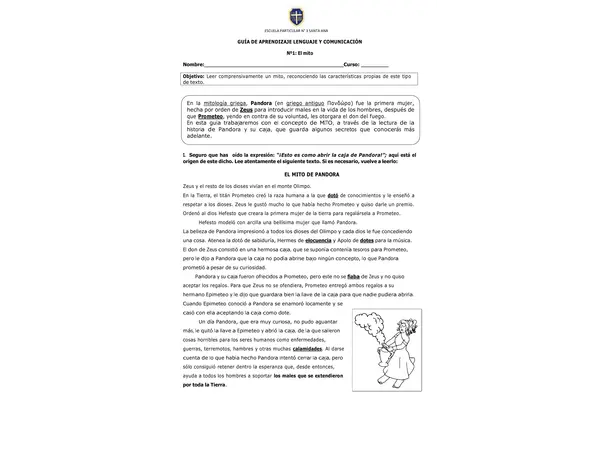 El mito de Pandora 