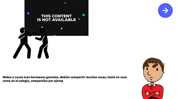 cuento matemático: Juntos, pero no revueltos
