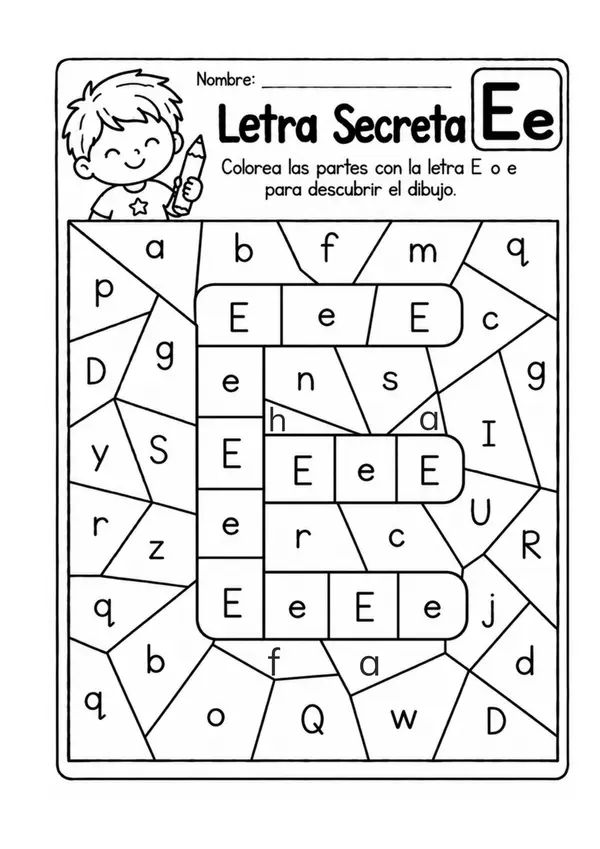 27 actividades para reconocer y pintar las 27 letras del abecedario | Mayúsculas y minúsculas