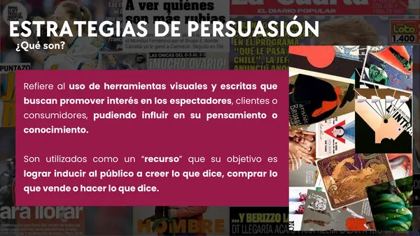 PPT ESTRATEGIAS DE PERSUASIÓN EN MMC 