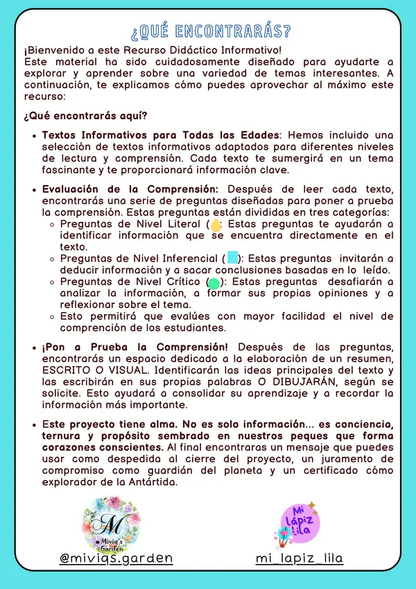 Curiosidades de Antártida (28 Textos Informativos)