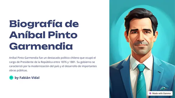 Presidentes de Chile - Aníbal Pinto Garmendia