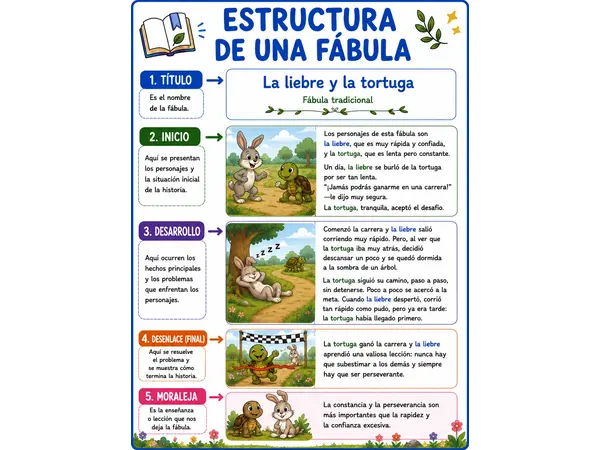 ESTRUCTURA DE LA FABULA