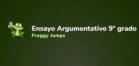 Juego de Froggy Jumps - Ensayo argumentativo