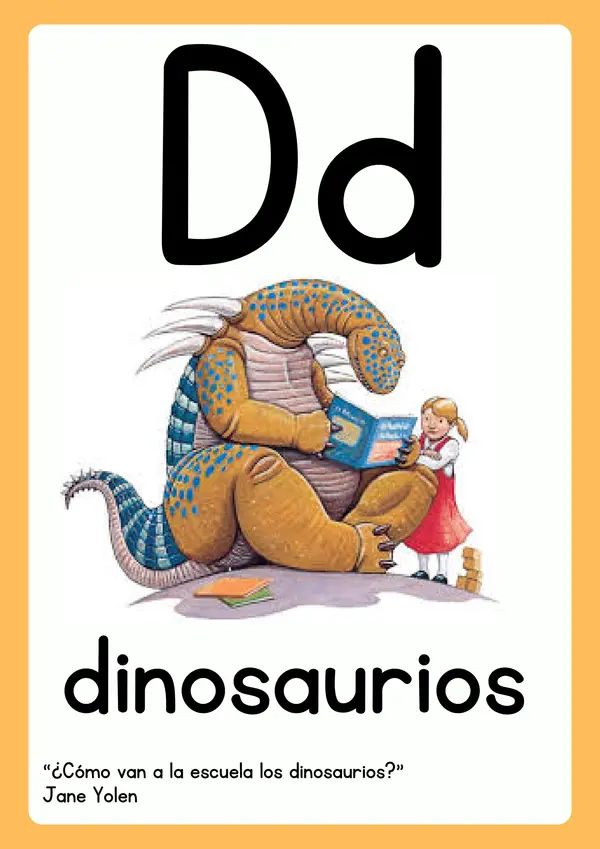 Abecedario día del libro - personajes y libros famosos