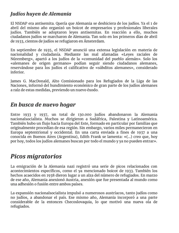 Control de lectura "El diario Ana Frank"
