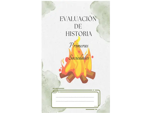 "Evaluación Primeras Sociedades"