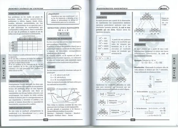 Rodo Biblia - RAZONAMIENTO MATEMATICO