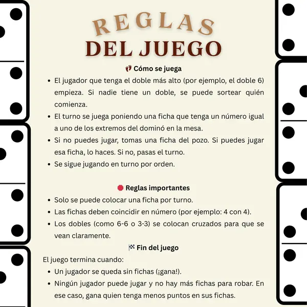 Domino educación física
