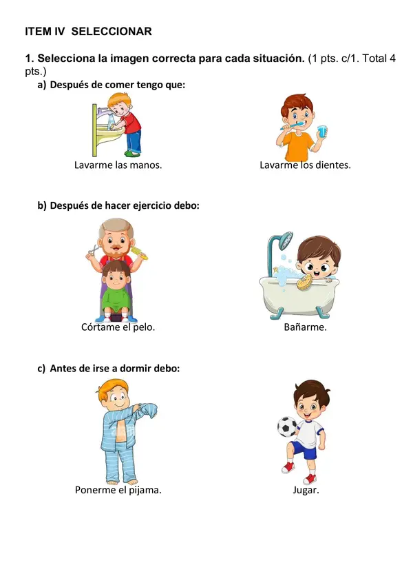 Evaluación Historia 1º año 