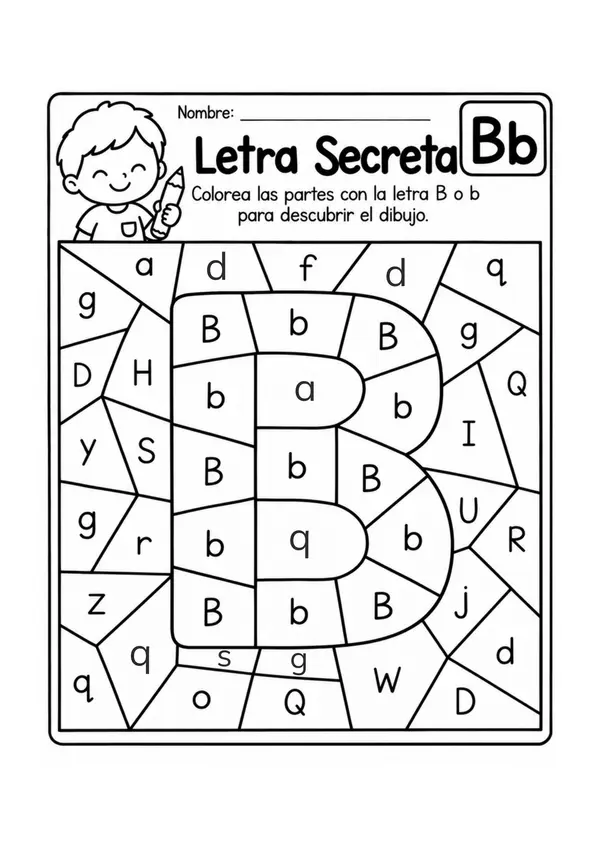 27 actividades para reconocer y pintar las 27 letras del abecedario | Mayúsculas y minúsculas