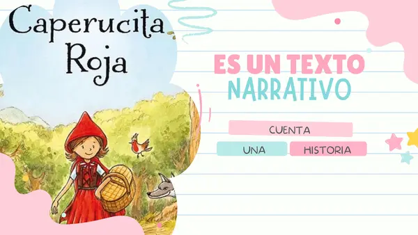 presentación características del cuento 1° básico