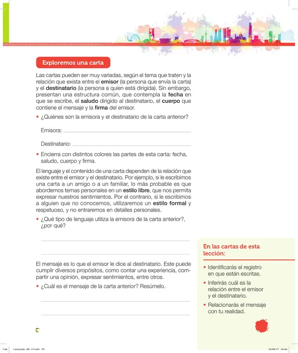 Las cartas