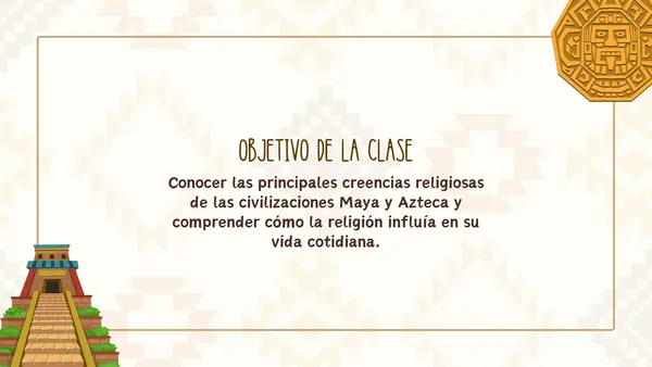 Religión maya y azteca